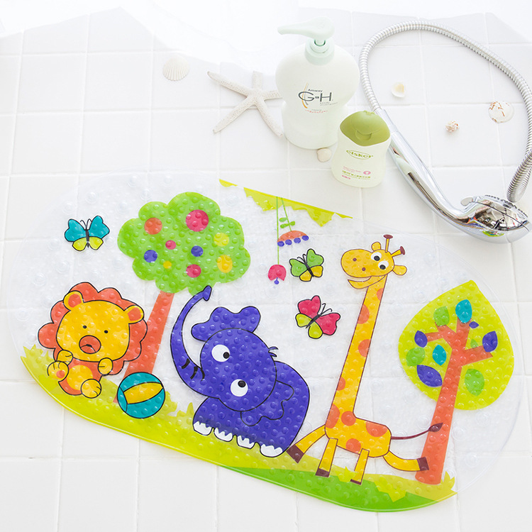 Title 10, Shower Room Floor Mat Bathtub Children Cartoon ...