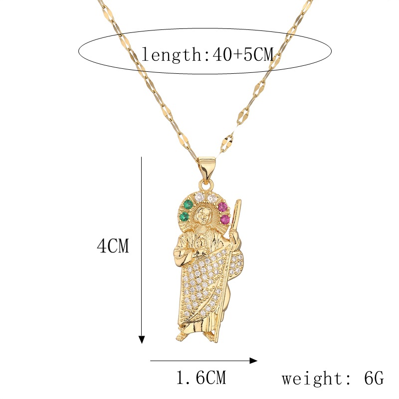 Title 2, Copper Plating 18K Gold Zircon Accessories Nich...