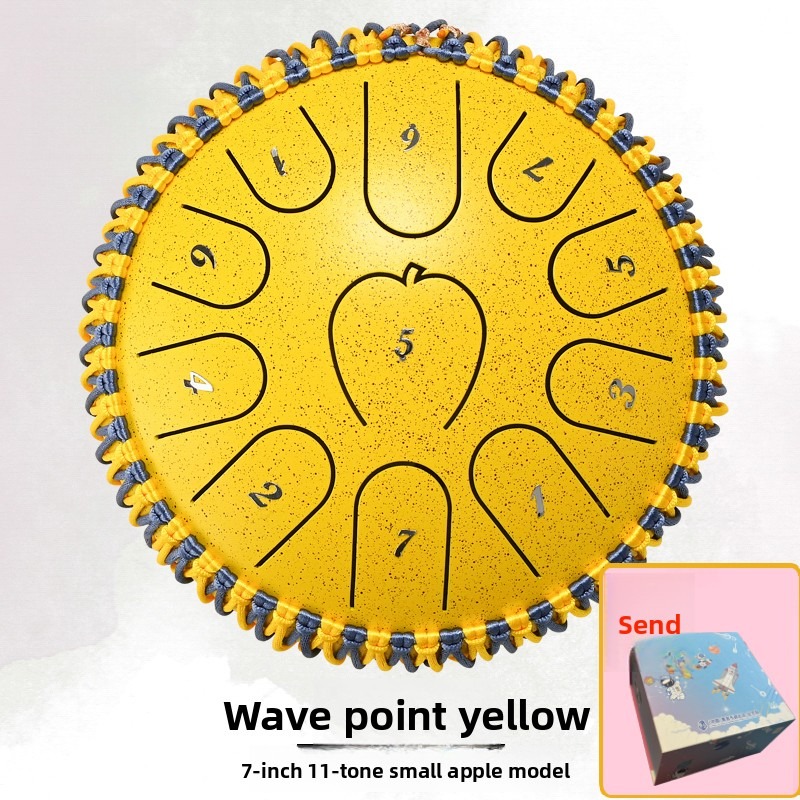 Apple-Shell Ethereal Steel Tongue Drum — foto 8
