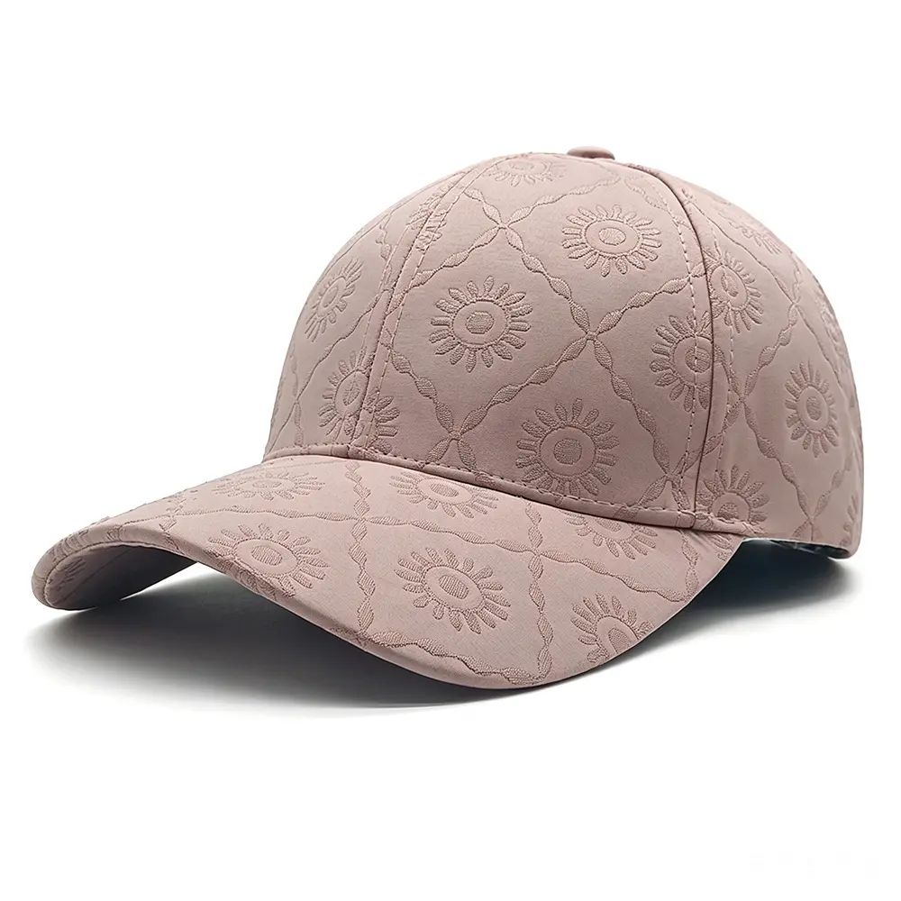 Fashion Full-patterned Printed Checkered Baseball Cap, Korean