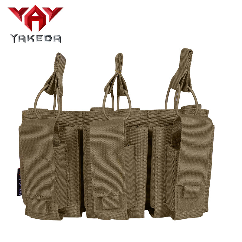 Title 4, Tactical Triplet Accessory Bag 1000D Egg Clip B...