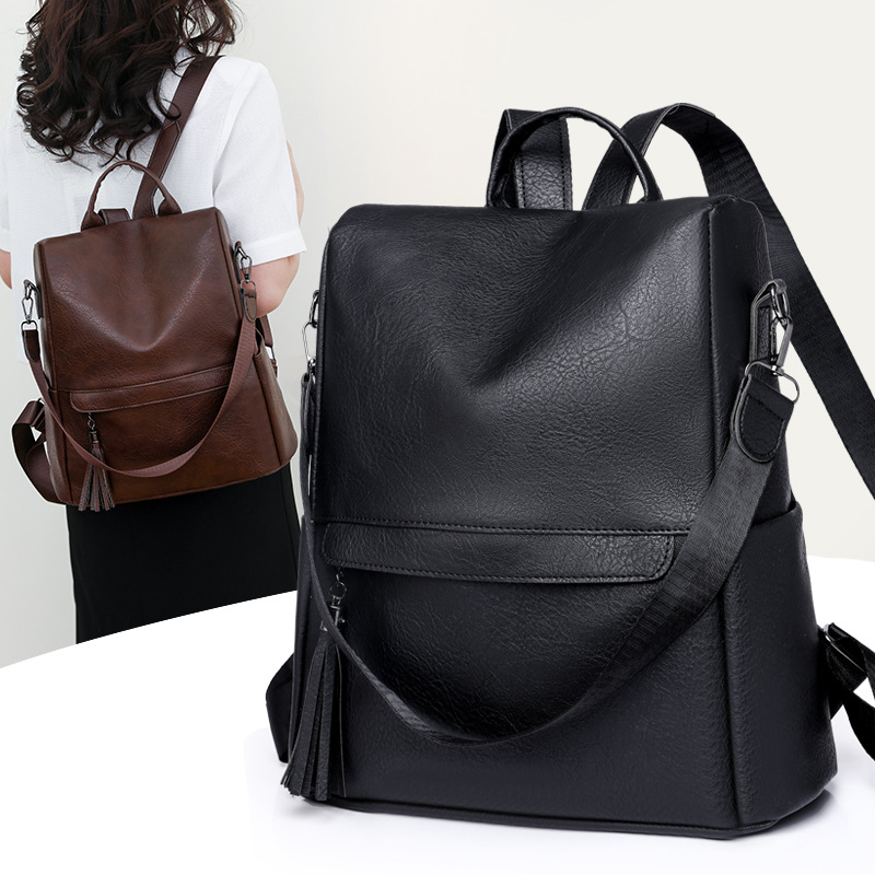 Title 3, Vintage Backpack Large Capacity Casual Shoulder...