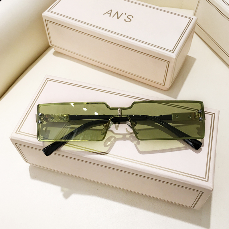 Borderless Hip Hop Jumping Winter Sunglasses Trend - Image 4