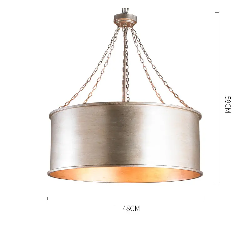 Antique Rural Iron Chandeliers Are Simple