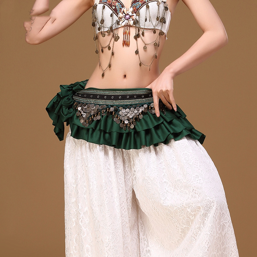 Title 6, Belly Dance Waist Chain Retro Copper Coin Hip T...