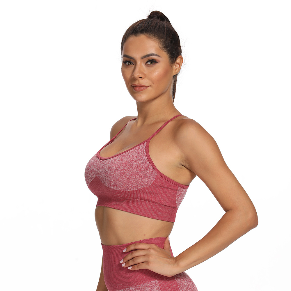 Title 10, Seamless yoga bra sports fitness underwear