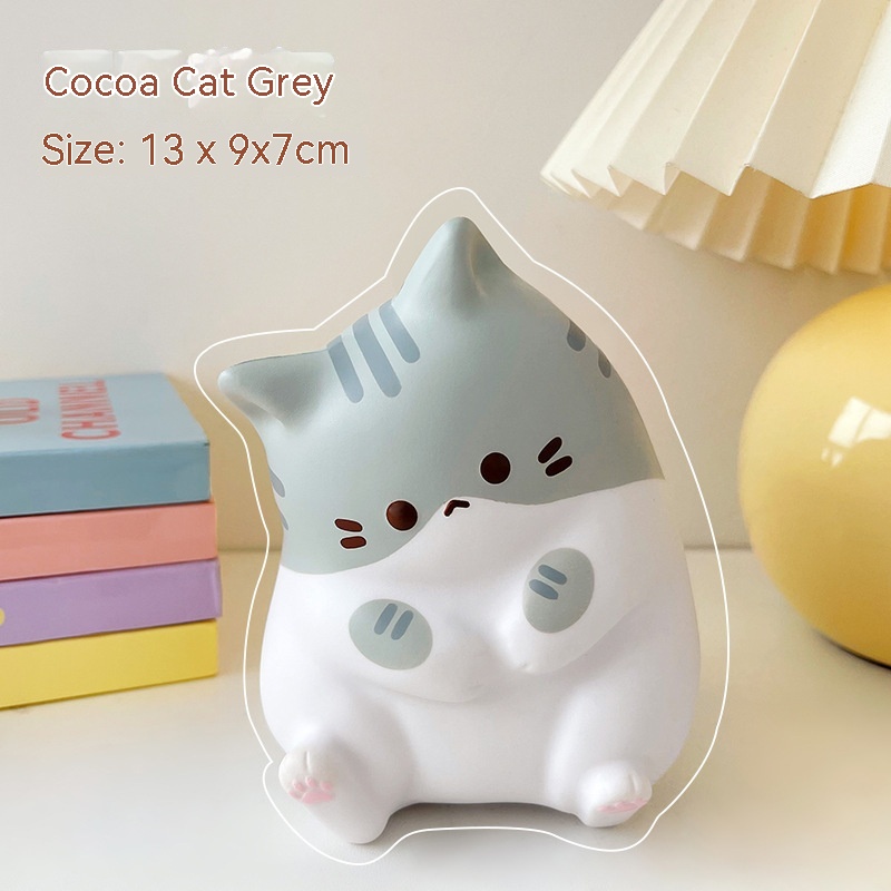 Cocoa Cat PU Grey