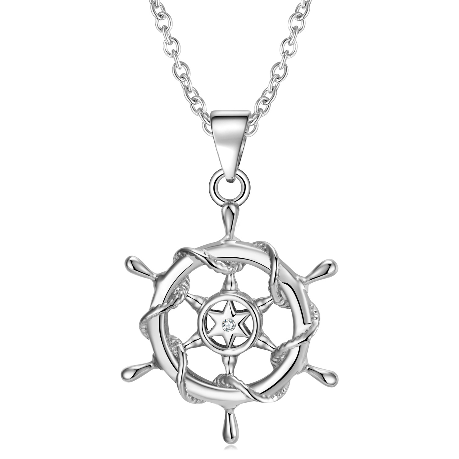 Title 1, Collana S925 Argento Sterling Volante Design Mi...