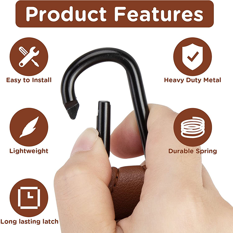 Title 4, Pram Hooks Leather Baby Pushchair Clips Strolle...