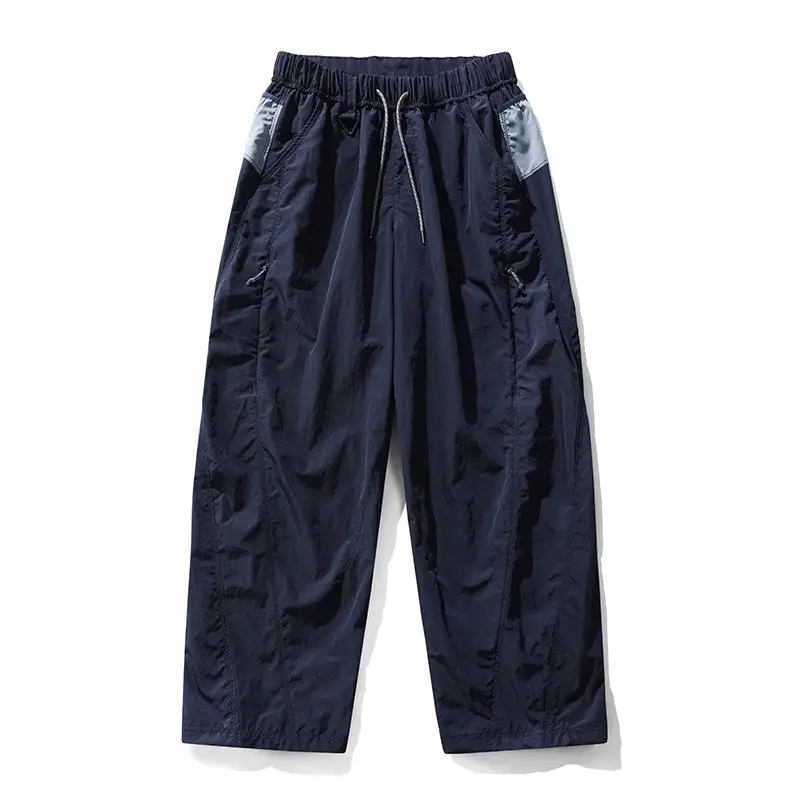Fleece-Lined Water-Repellent Cargo Pants for Outdoor Hiking and Tactical Use — XL, Dark blue