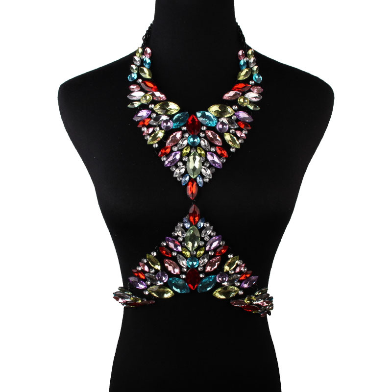 High-end Luxury Diamond Exquisite Rhinestone All-match Necklace