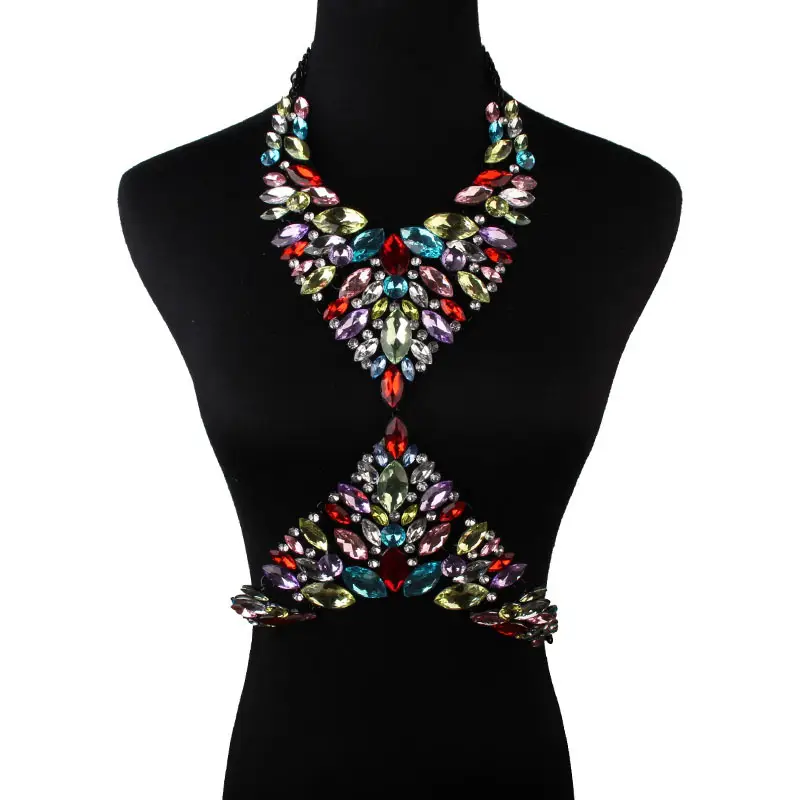 High-end Luxury Diamond Exquisite Rhinestone All-match Necklace