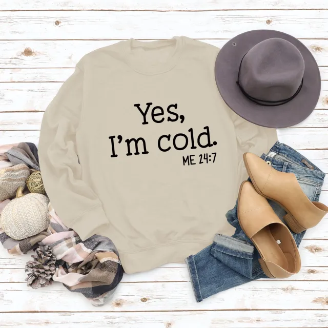 Letter Round Neck Pullover Long Sleeve Sweatshirt Styles2 S - Shop at LoveMi