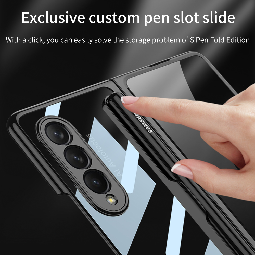 Mobile Phone Case Folding All-inclusive Electroplating Transparent Anti-drop - Image 6
