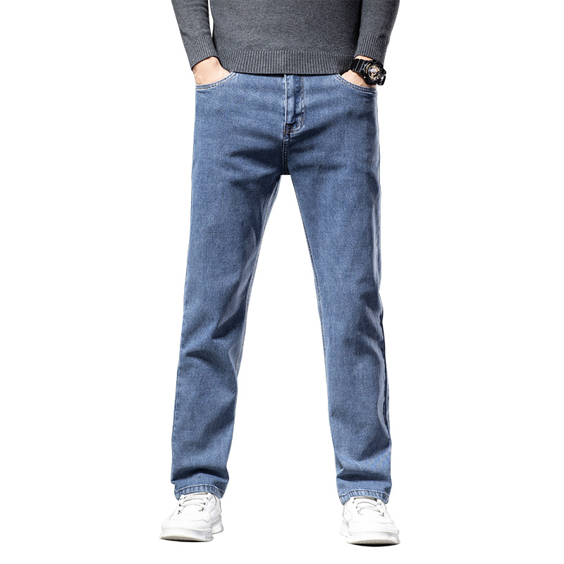 Straight-leg Pants Dad Men's Casual Trousers