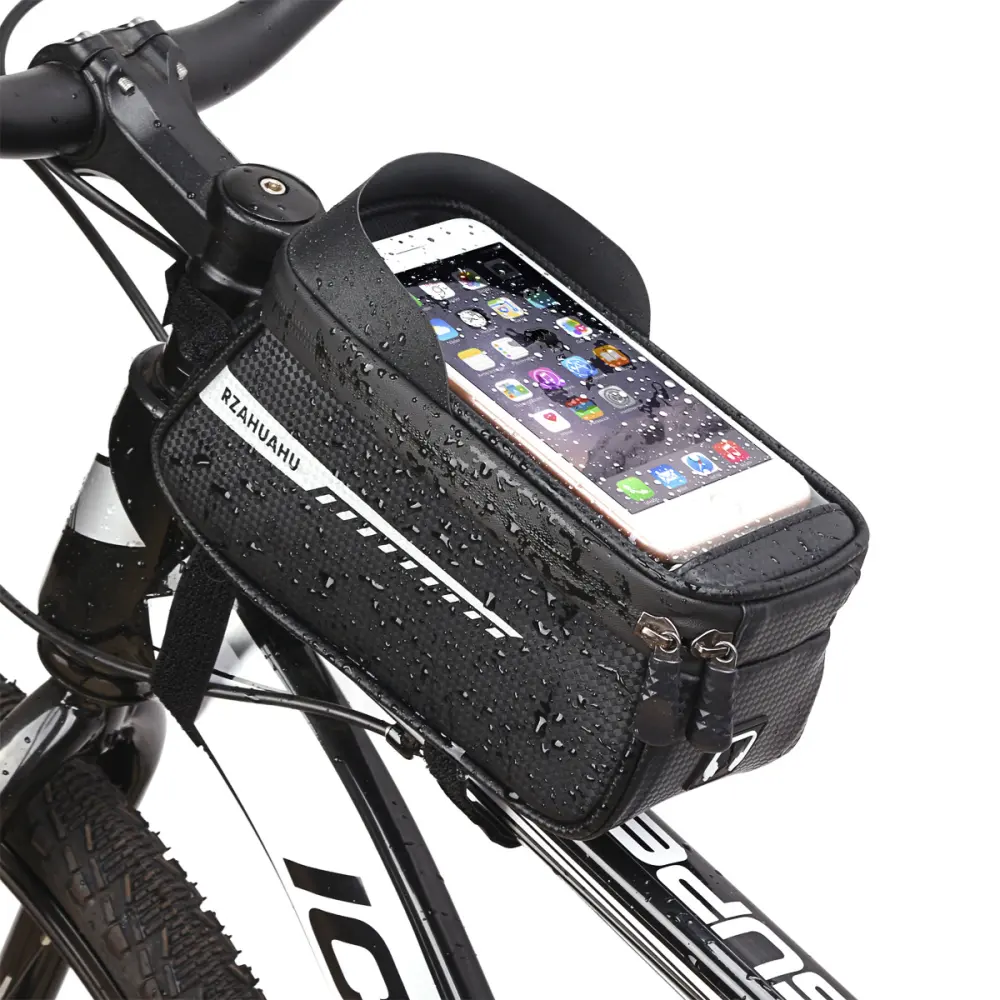 Waterproof Mountain Bike Top Tube Bag Cycling Saddle Bicycle