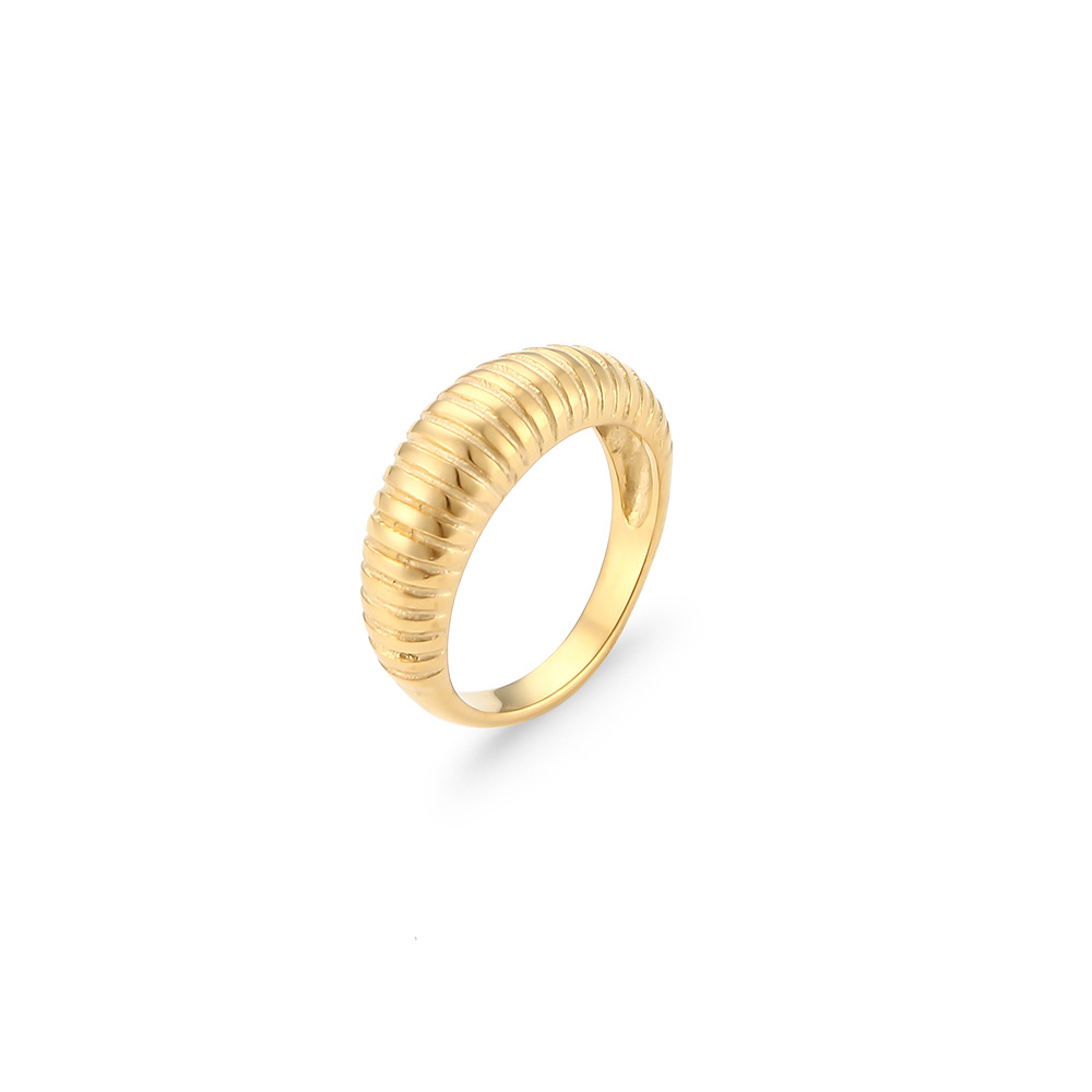 Title 3, Damesmode Gouden Pinstripe Ring