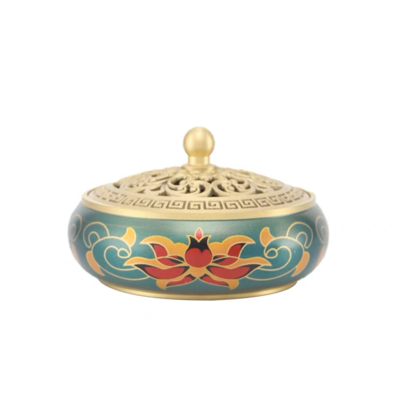 Title 3, Enamel Pure Incense Coil Burner