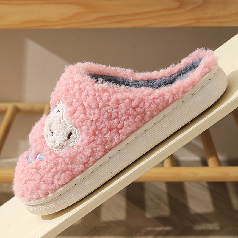 Title 2, Bear Slippers Winter Warm House Shoes for Women...