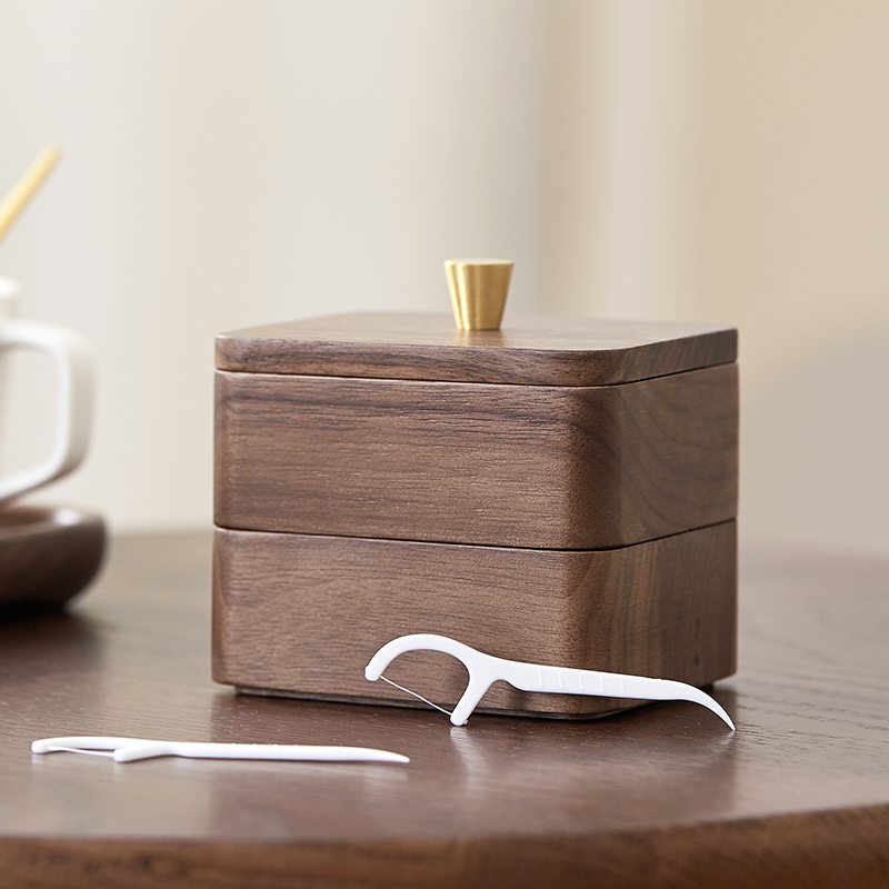 Box Home Personality Creative Fashion Light Luxury Toothpick Holder