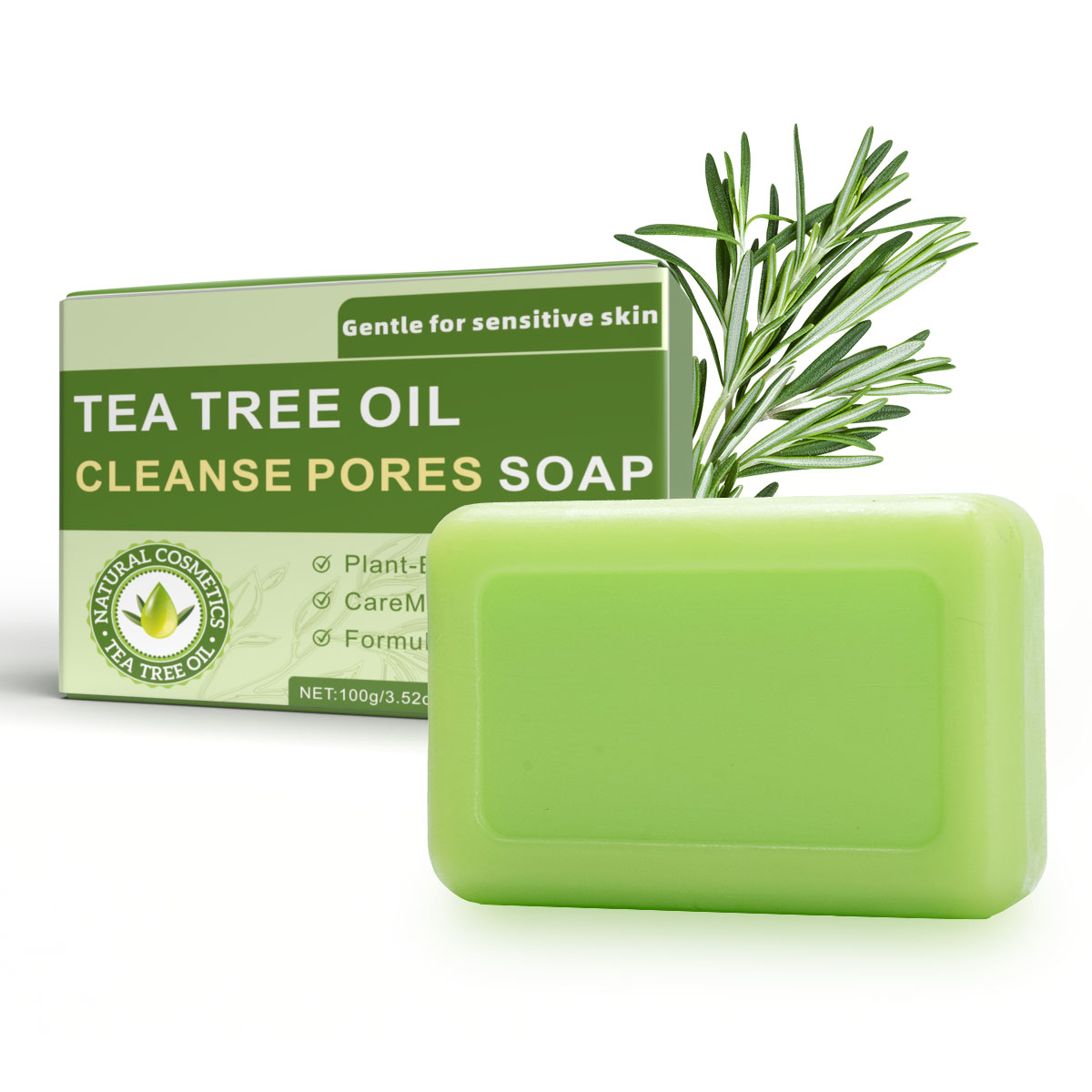 Rounded Corner Tea Tree Soap — foto 6