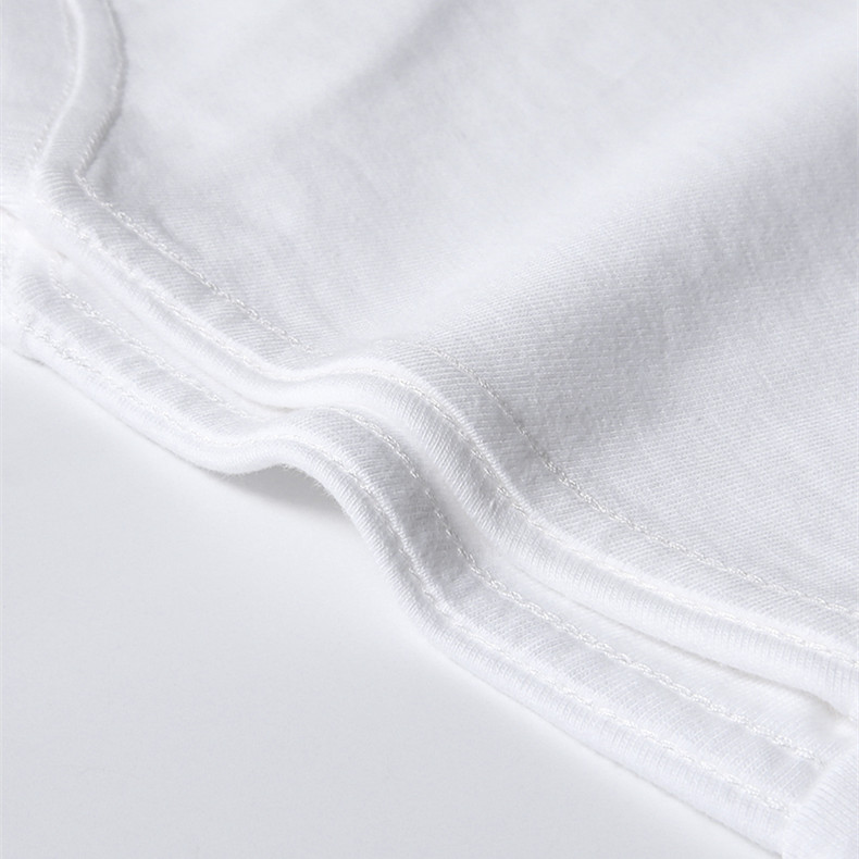 Letter Printed Men And Women's Couple T Shirt