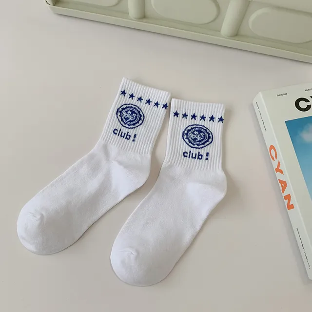 Men's And Women's Fashionable Cotton Outer Mid calf Socks Club - Shop at LoveMi