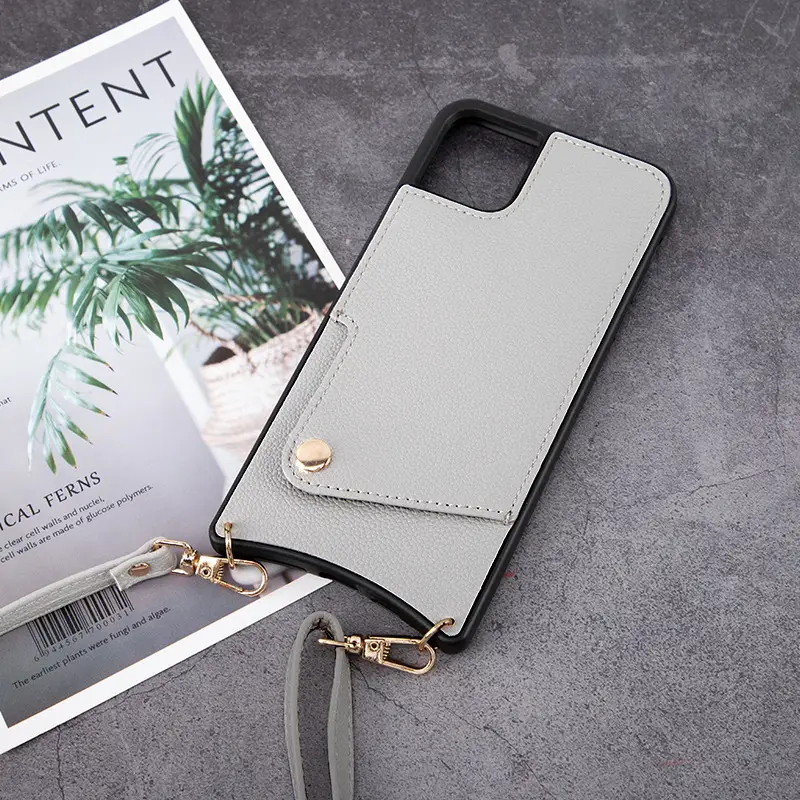 Card Suitable For Iphone13 Fishtail TPU Mobile Phone Leather Case