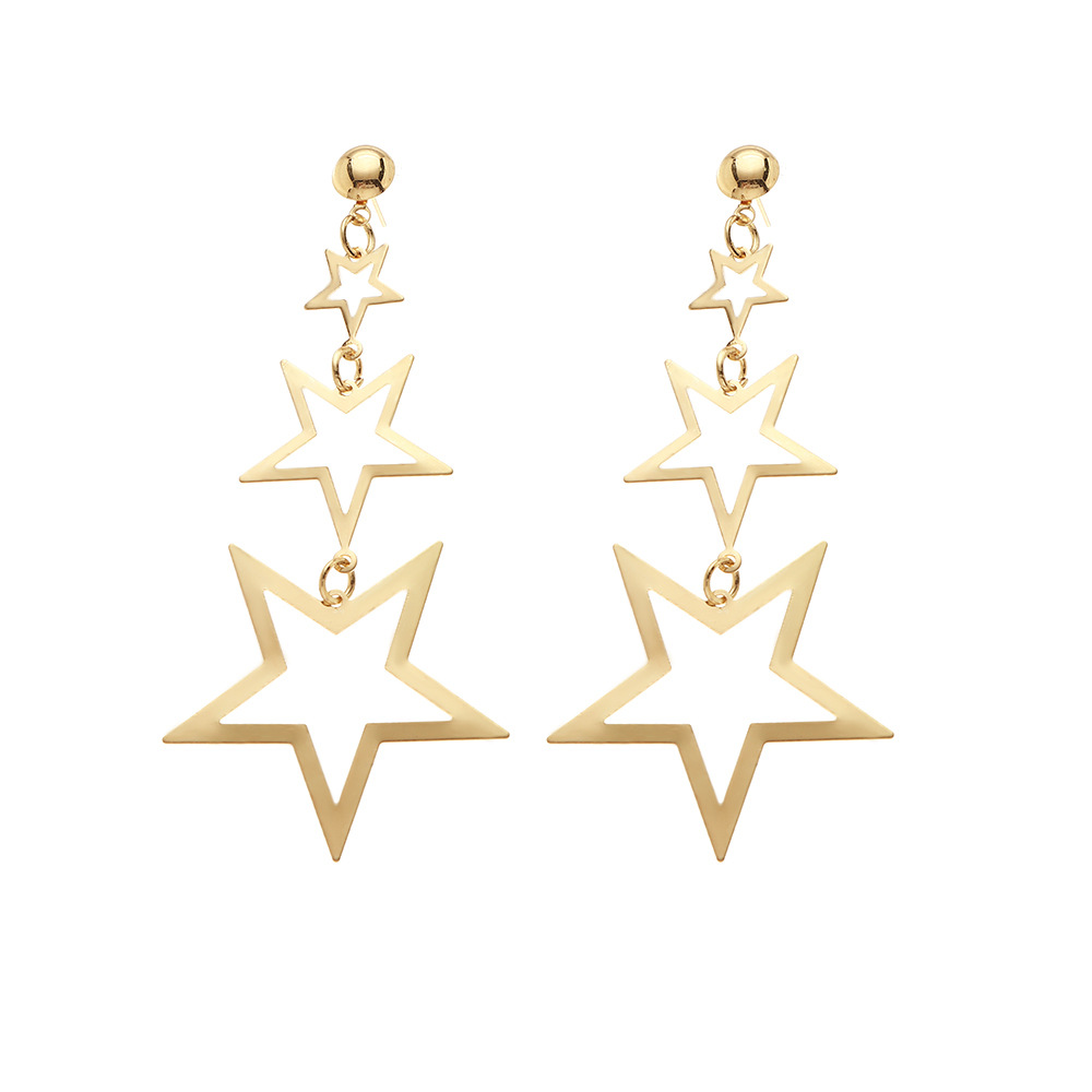Fashion Splicing Temperament Earrings For Women
