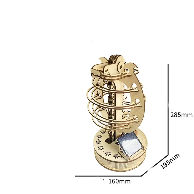 Physical Principle Of Wooden Mechanical Track Ball