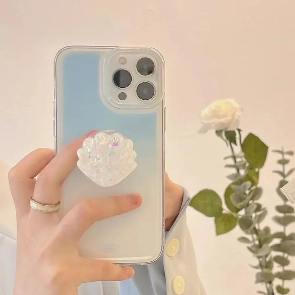 Advanced Gradient Blue Colorful Shell Bracket for Mobile Phone