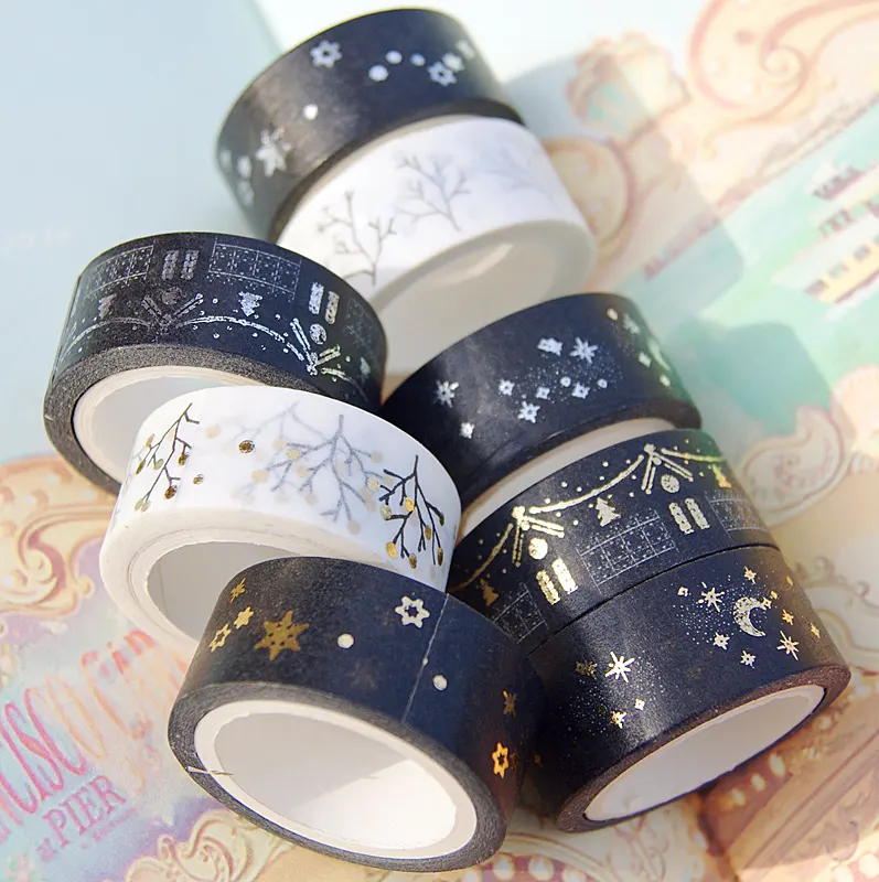 Christmas and New Year Japan and Paper Tape