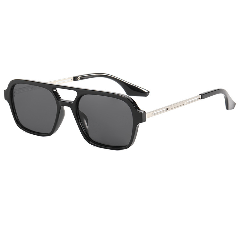 Title 6, Sunglasses Star With The Same Retro Black Frame...