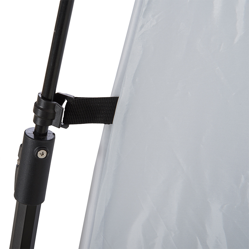 Two Room Pop Up Shower Tent With Shower Bag, Floor And Carry Bag, Blue 4