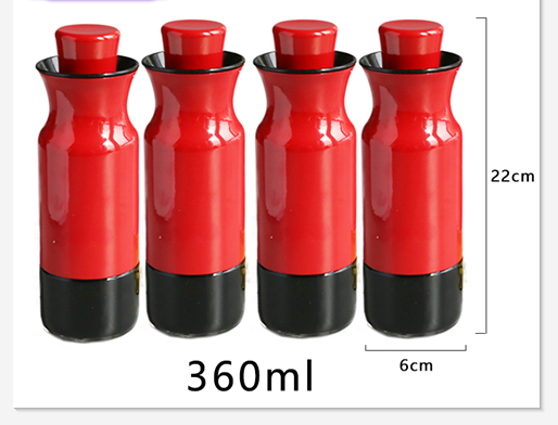 Title 8, Glass Oil Bottle Stainless Steel Color Kitchen ...