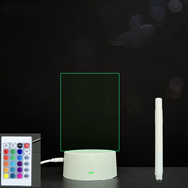 3D Acrylic Board Handwriting Message Board LED Light - Image 83