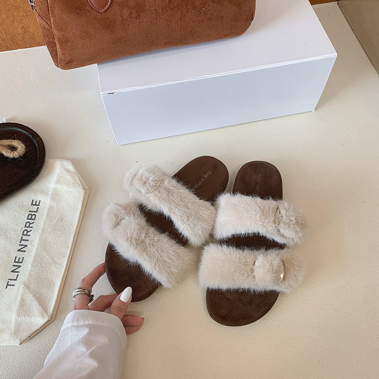 Fleece-Lined Buckle Slides, picture 2 of 2
