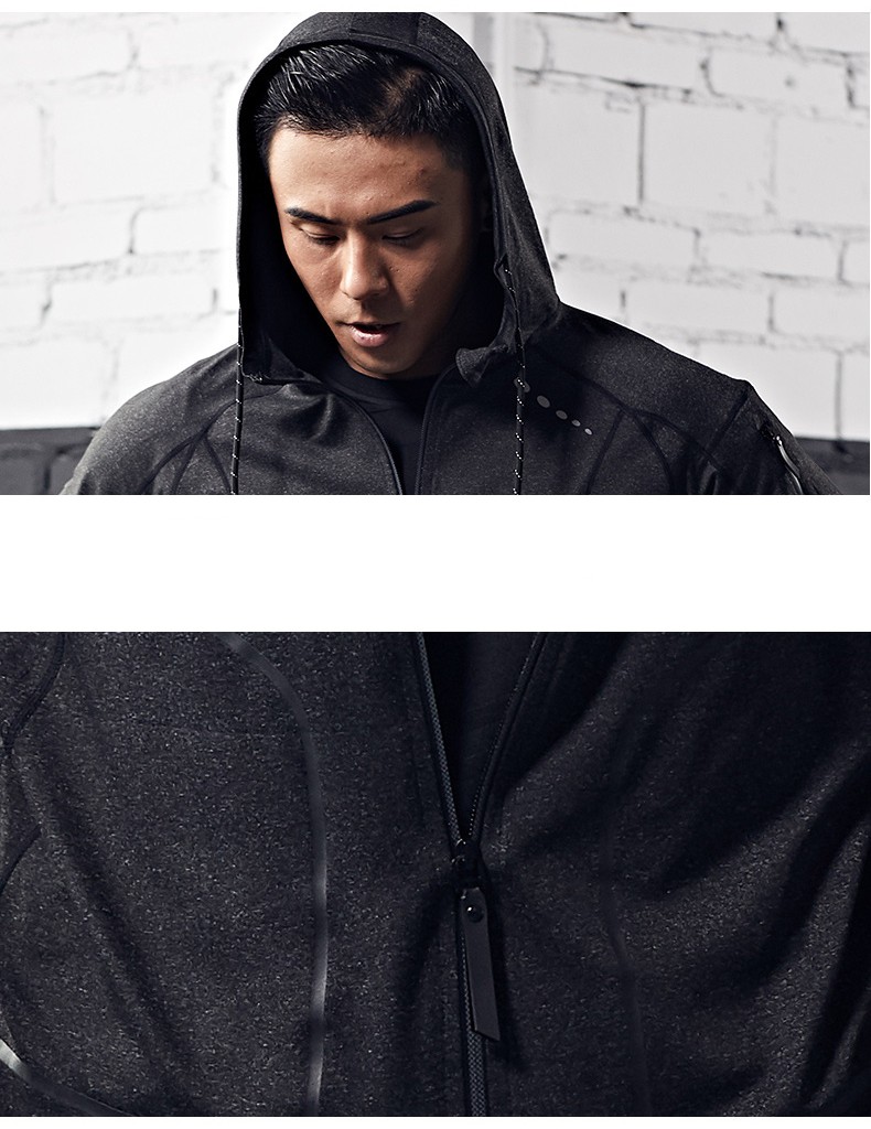 Morning Running Equipment Running Training Clothes Hooded Coat