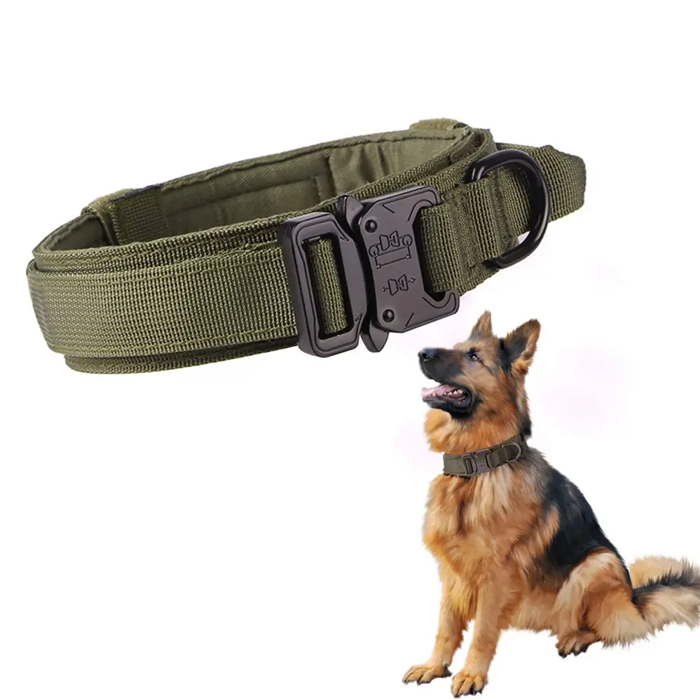 Pet Tactical Dog Collar And Leash Set