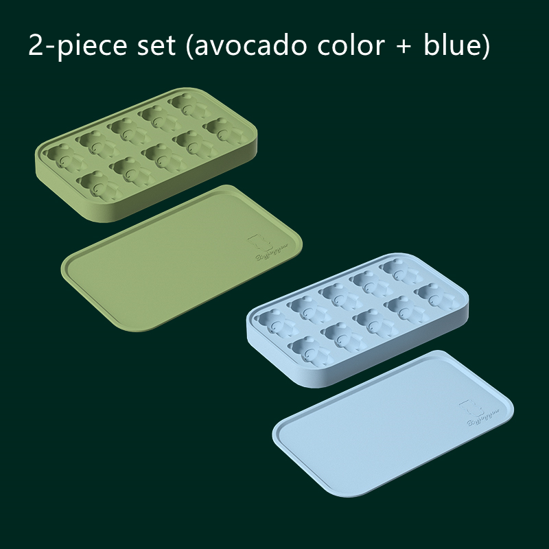 Avocado color adn blue