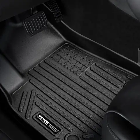 Automotive floor mats fits for tesla model y 3 tpe lin