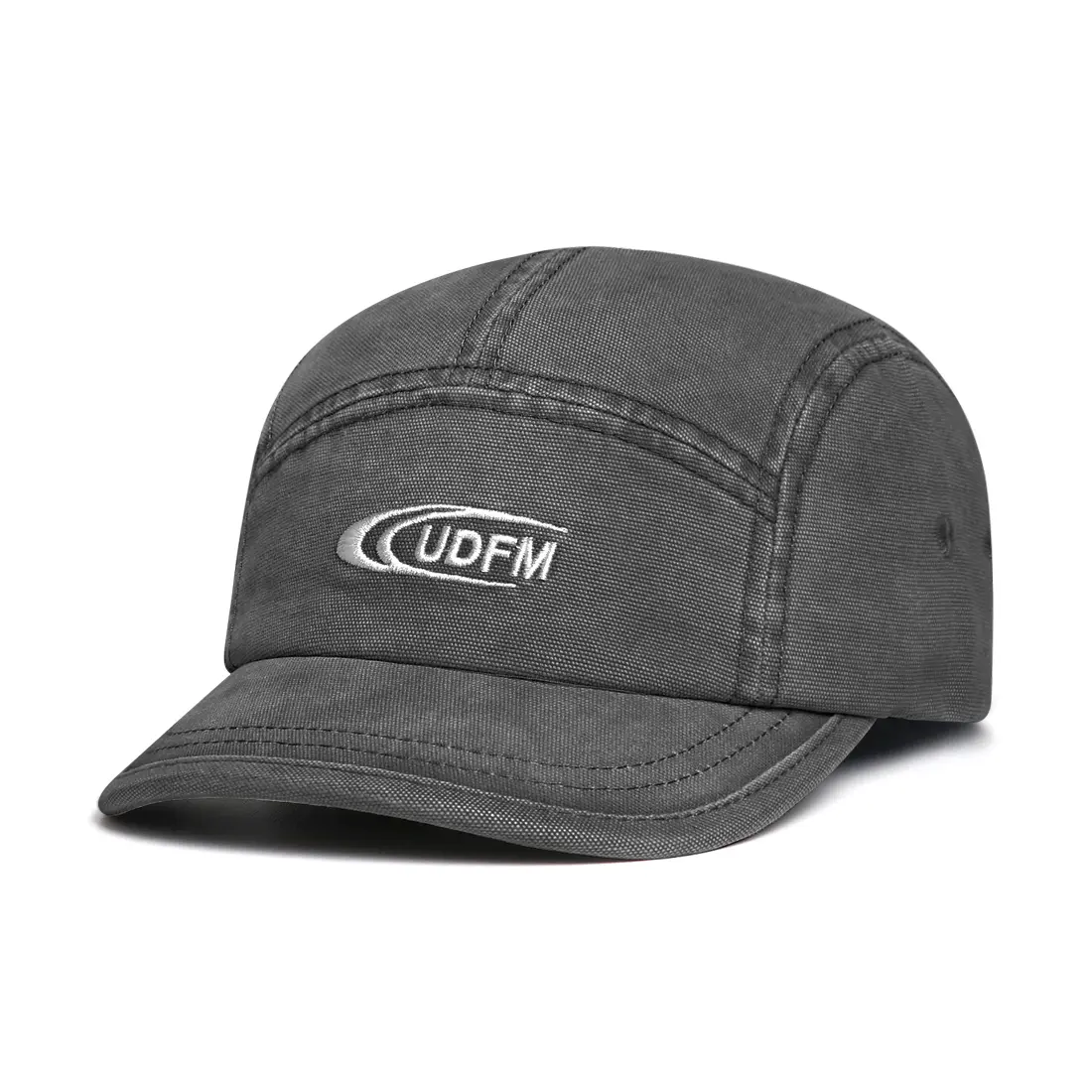 Retro Washed Lettering Baseball Cap With Short Brim, Workwear Style, Suitable For Both Men And Women, Outdoor Casual Soft-top Sun Protection Beanie Hat