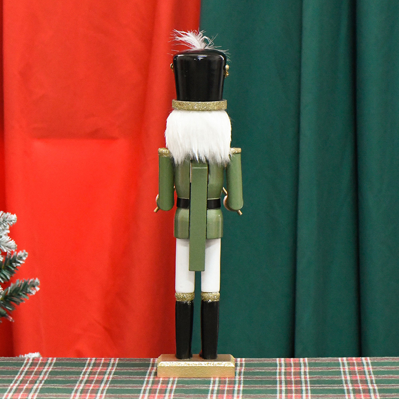 Title 7, Wooden Nutcracker In Traditional Uniform Handma...