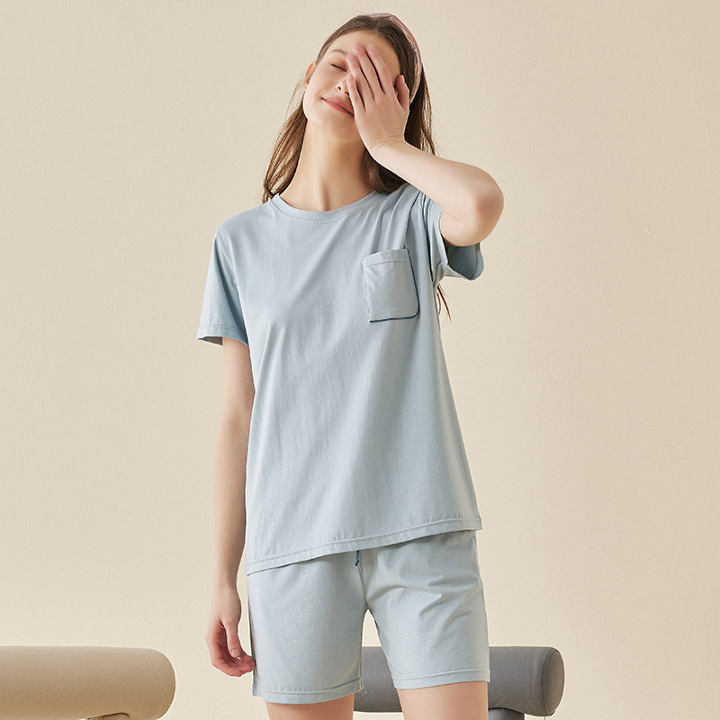 Title 4, Atmungsaktives Kurzarm-Shirt Shorts Pyjama-Set ...