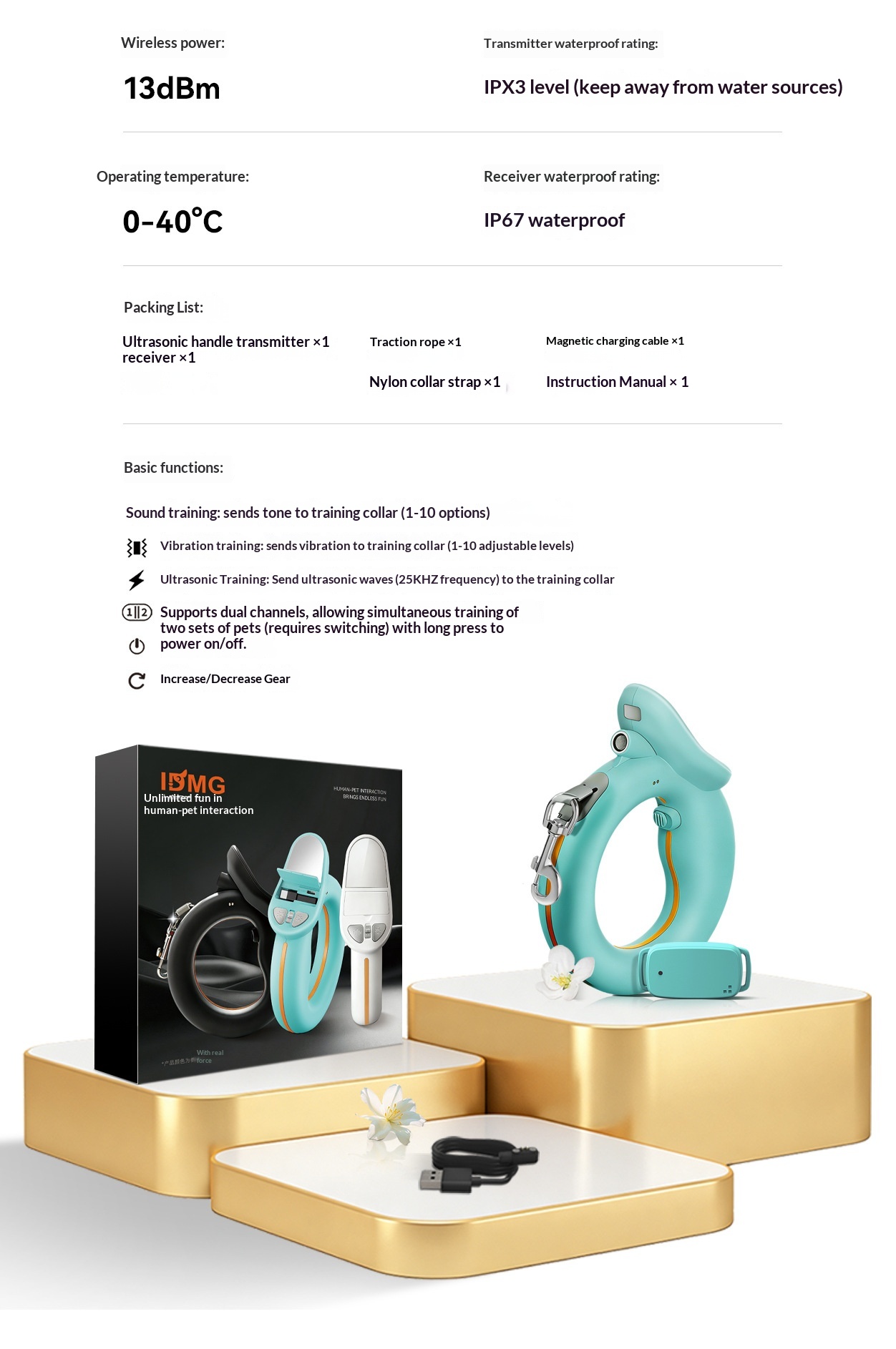 Smart Control Leash