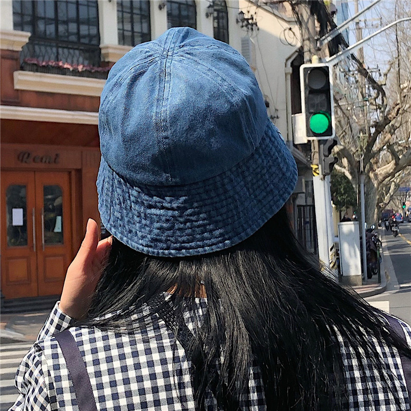 Women's Casual All Match Fashion Denim Fisherman Hat