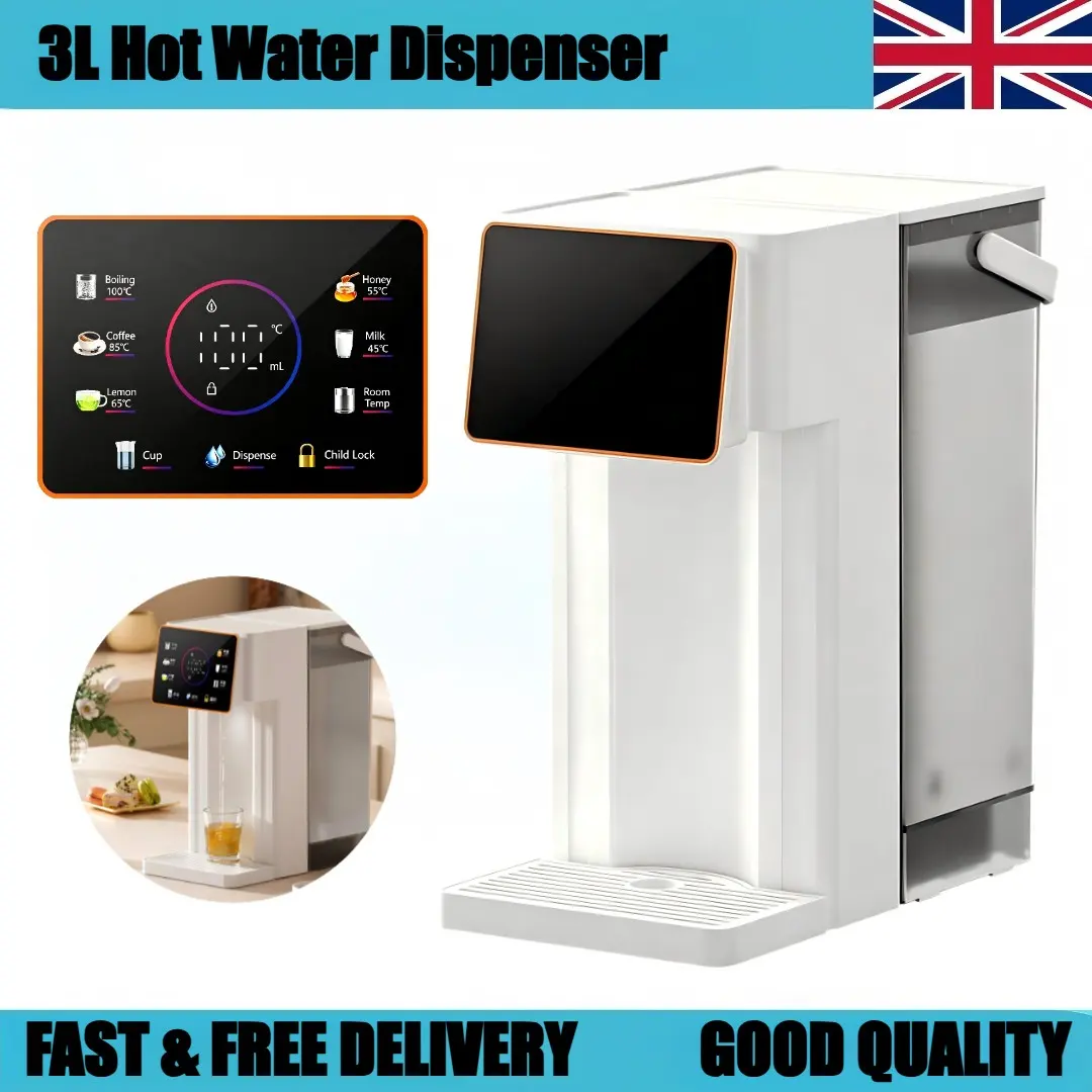 3L Countertop Hot Water Dispenser Kettle Instant