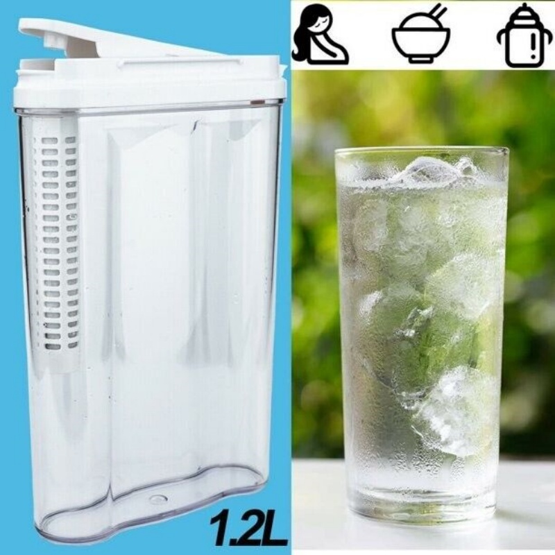 Water Pitcher Carbon Filters Purifier BPA Free Fit For 1.2L Water Filter Pitcher image 2