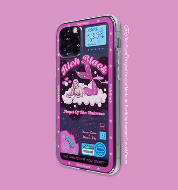 Marshmallow Mermaid Ji Silicone Phone Case - Image 4