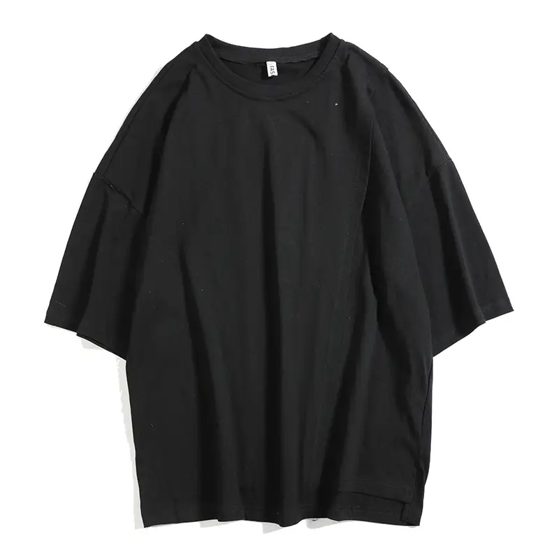 Trendy Tide Brand Handsome Pure Color Short Sleeve